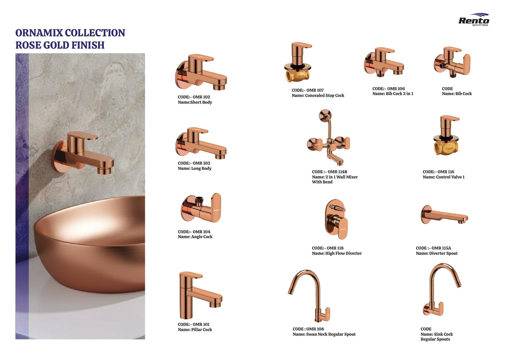 Ornamix Rose Gold